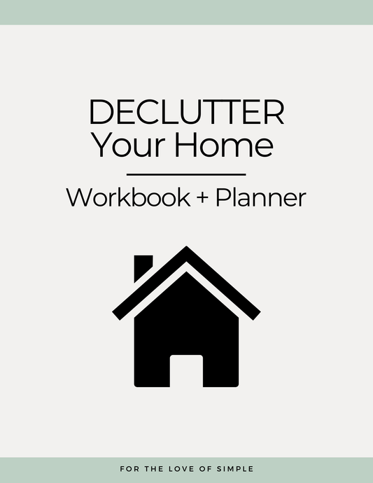 Declutter Your Home Planner
